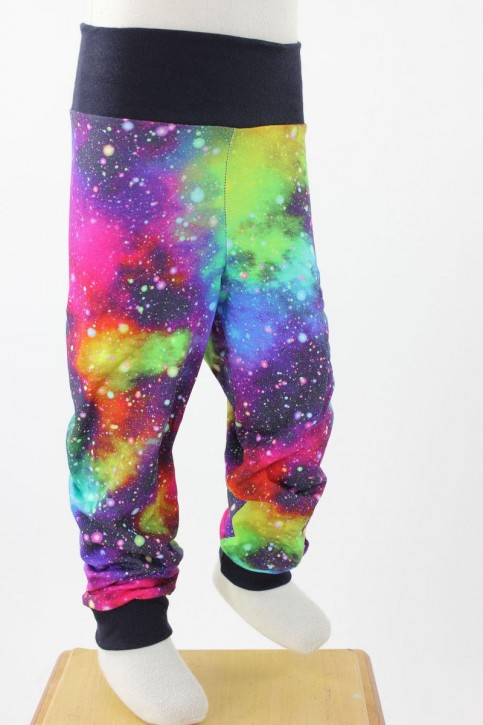unifarben 16 verschiedene Farben 2 Stück Galaxie lange Kinder Leggings aus Baumwolle 